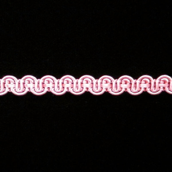 640.14 Rose pink gimp 1/4" (6mm) - Palladia Passementerie
