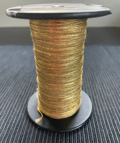 76 - REMNANT SPOOL - SOLD AS IS - flat braid 1/16"