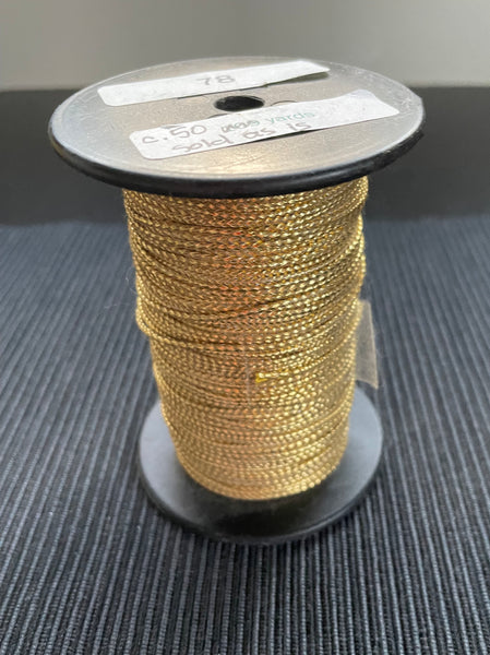 75 REMNANT SPOOL - SOLD AS IS - cord 1/16"