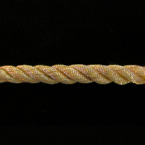 312.2 Large metallic cord antique gold 1/4" (6mm) - Palladia Passementerie
