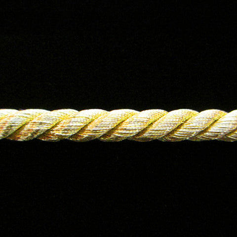 313.1 Large metallic cord bright gold 1/4" (6mm) - Palladia Passementerie
