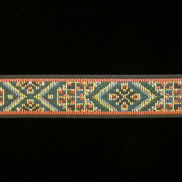 402 Telemark jacquard trim 1" (25mm) - Palladia Passementerie
