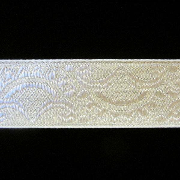 412 Drottningholm jacquard trim 1" (24mm) - Palladia Passementerie
 - 1