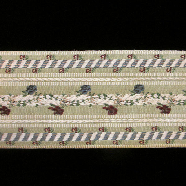 423 Augarten jacquard trim 1-3/4" (44mm) - Palladia Passementerie
