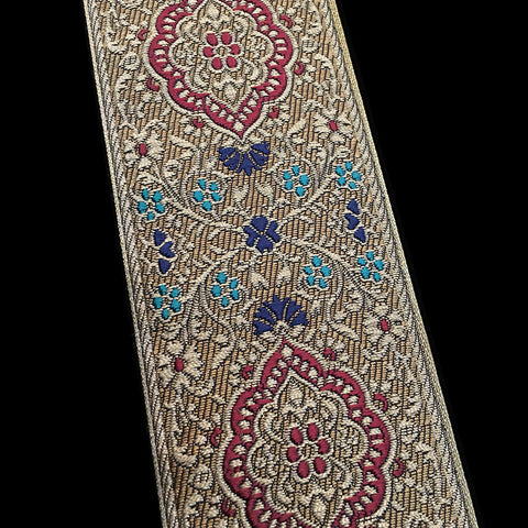 427 Jaipur jacquard trim 2-3/8" (60mm)