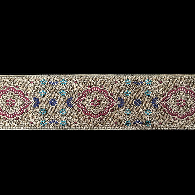 427 Jaipur jacquard trim 2-3/8" (60mm)