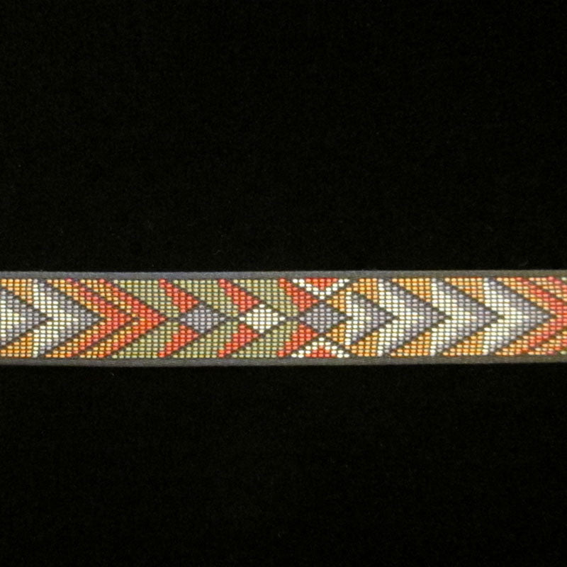 434 Sequoia jacquard trim 1/2" (13mm) - Palladia Passementerie
