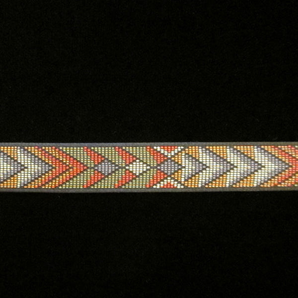 434 Sequoia jacquard trim 1/2" (13mm) - Palladia Passementerie
