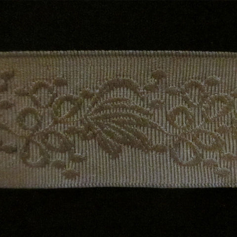 483 Skye jacquard trim 1-1/2" (38mm) - Palladia Passementerie
 - 1