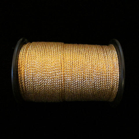 56.1 Metallic cord bright gold 1/32" (0.8mm) - Palladia Passementerie
