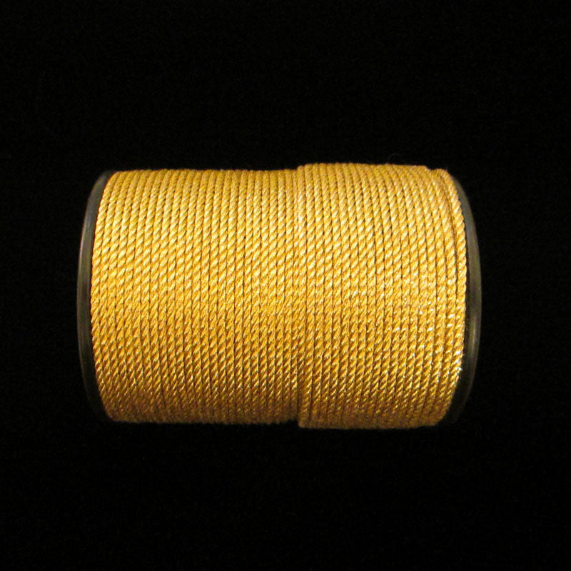 57.1 Metallic cord bright gold 1/16" (1.6mm) - Palladia Passementerie
 - 1