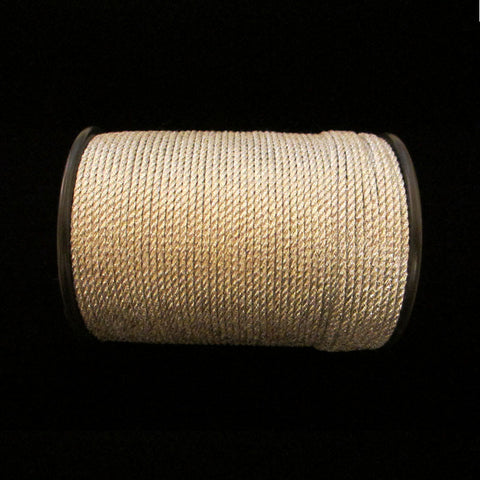 57.3 Metallic cord bright silver 1/16" (1.6mm) - Palladia Passementerie
 - 1